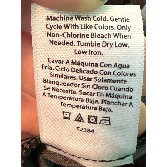 TIME AND TRU gray velour pull on midi skirt size XS - Picture 5 of 16